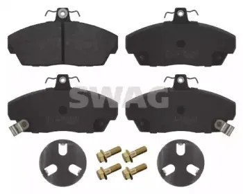 Комплект тормозных колодок, дисковый тормоз SWAG купить